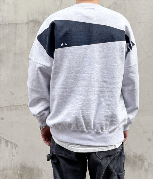 DESCENDANT/CACHALOT CREW NECK (GRAY)