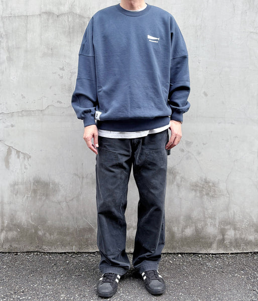 DESCENDANT/CACHALOT CREW NECK (TEAL)