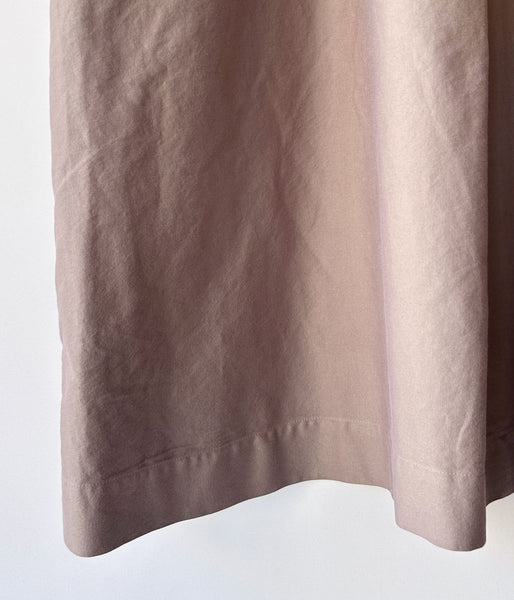 MHL./GARMENT DYE COTTON MOLESKIN DRESS (TAUPE)