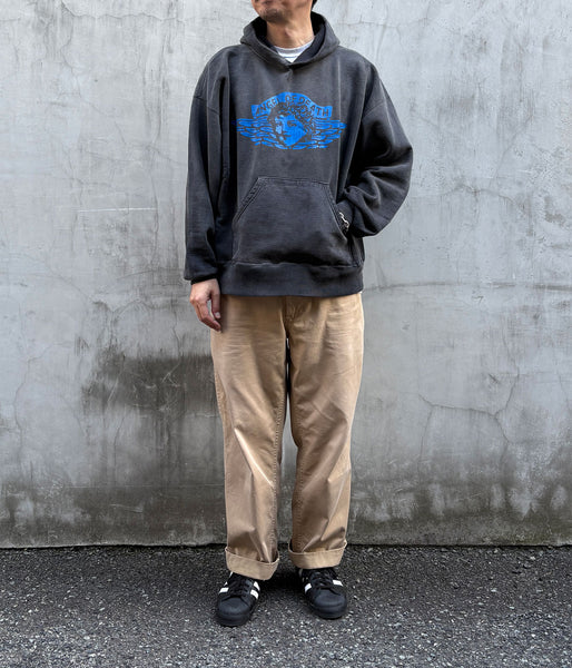 SAINT MICHAEL/HOODIE/ANGEL/BLACK