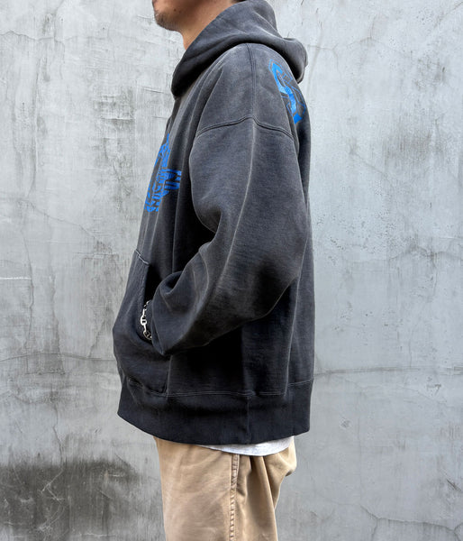 SAINT MICHAEL/HOODIE/ANGEL/BLACK