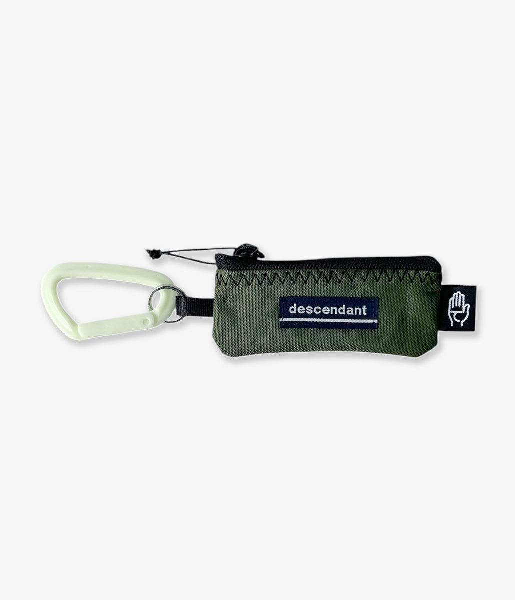 【DESCENDANT】HANGG NARROW LIP CASE DESCENDANT/HANGG NARROW LIP CASE TAKES HANDS (OLIVE DRAB)
