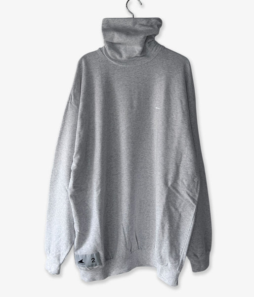 DESCENDANT/CYLINDER TURTLE NECK LS (GRAY)