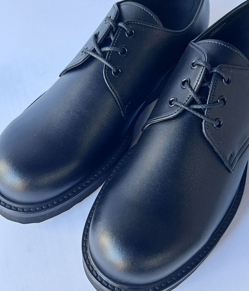 DESCENDANT/DWU 3HOLE SHOES (BLACK)