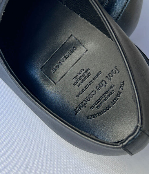 DESCENDANT/DWU 3HOLE SHOES (BLACK)