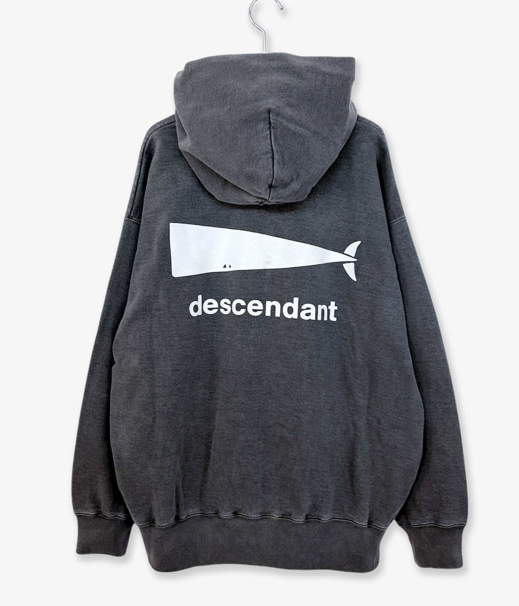 DESCENDANT CACHALOT HOODY BLACK XL 新品 DESCENDANT/CACHALOT ZIP HOODY (BLACK)