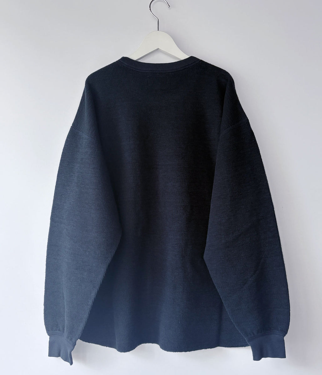 DESCENDANT/CACHALOT WAFFLE LS (NAVY)