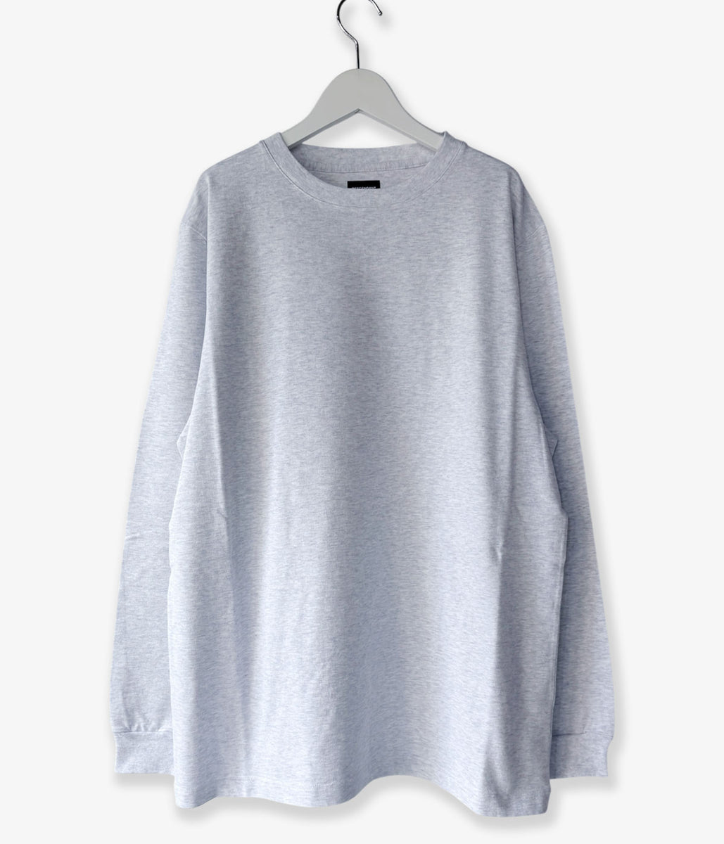 DESCENDANT/EDDY ORGANIC COTTON LS CLASSIC FIT (GRAY)