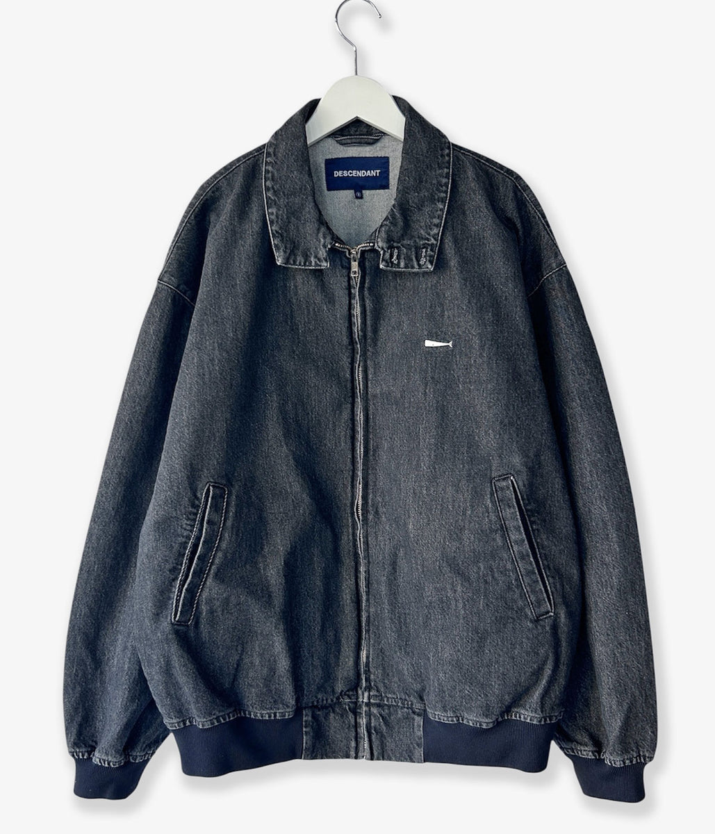 DESCENDANT/TEE DENIM JACKET (BLACK)