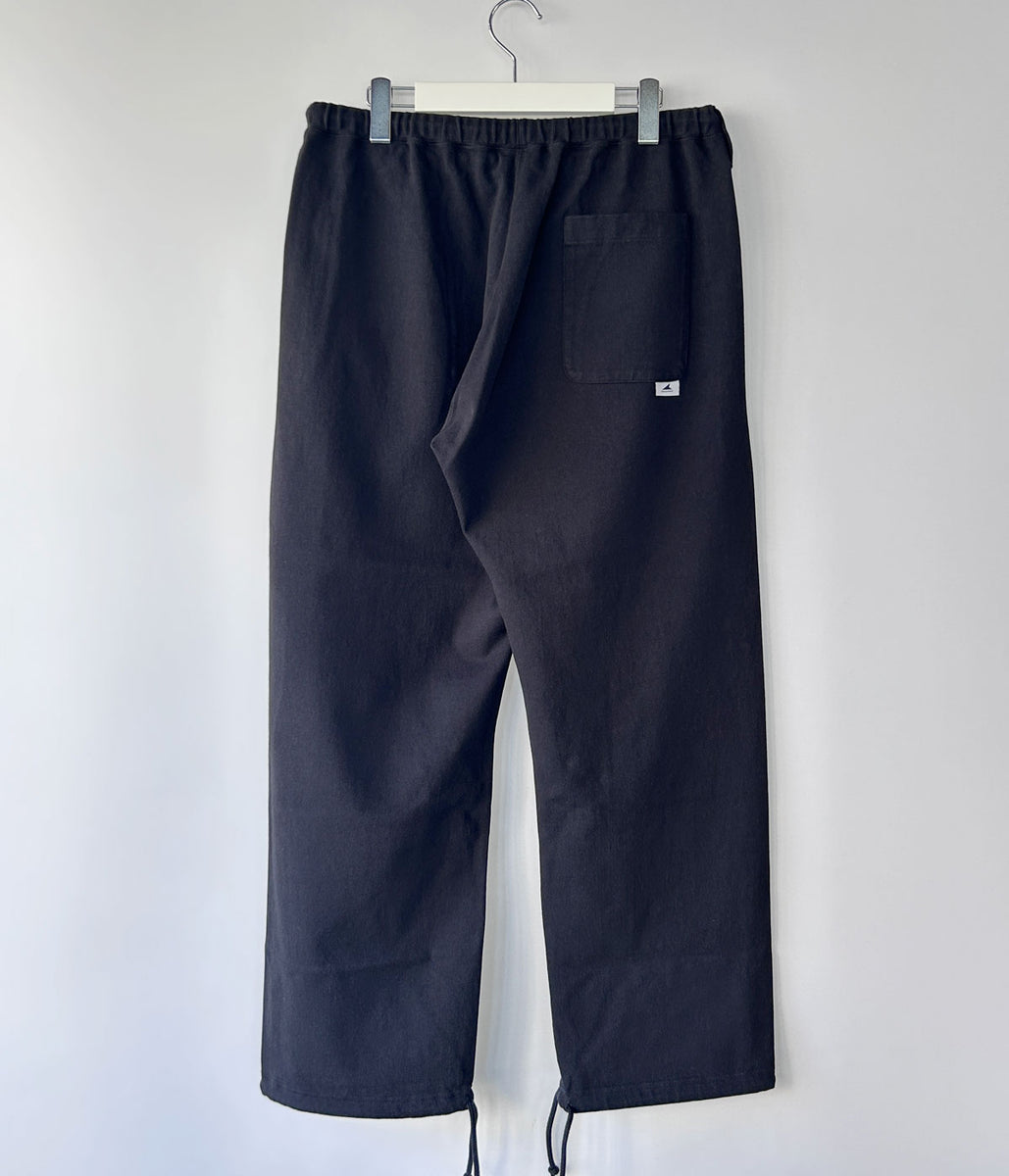 あ*お様 descendant HORIZON JERSEY TROUSERS DESCENDANT/HORIZON JERSEY TROUSERS (BLACK)
