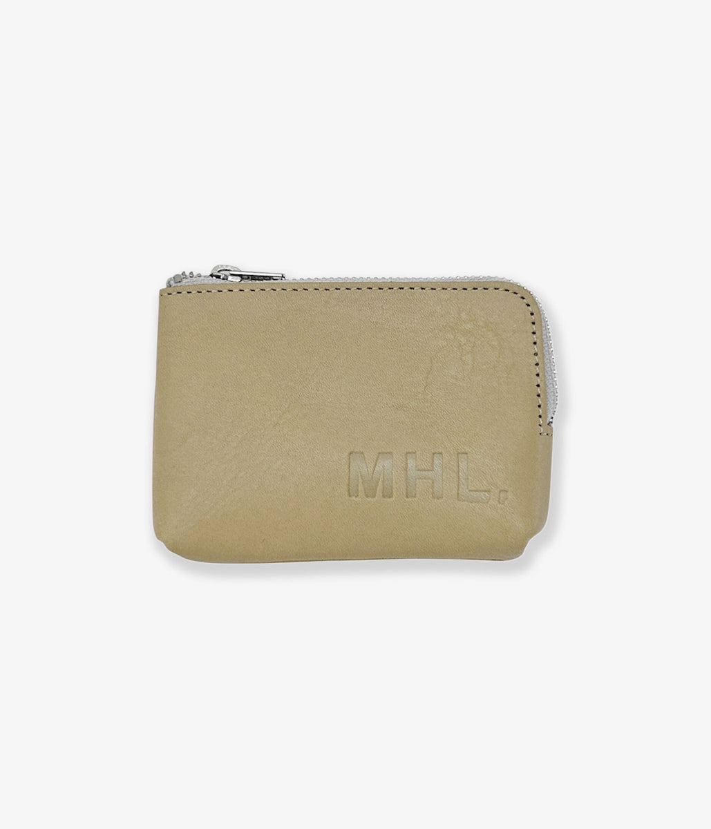 小物 ma09 MHL./BASIC LEATHER POUCH M