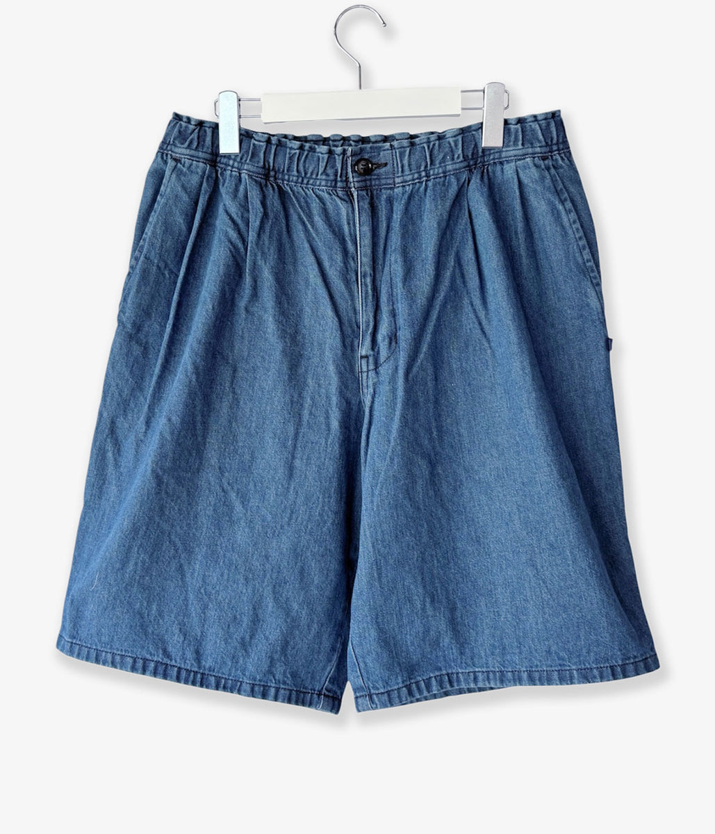 DESCENDANT/JERRY DENIM SHORTS (INDIGO)