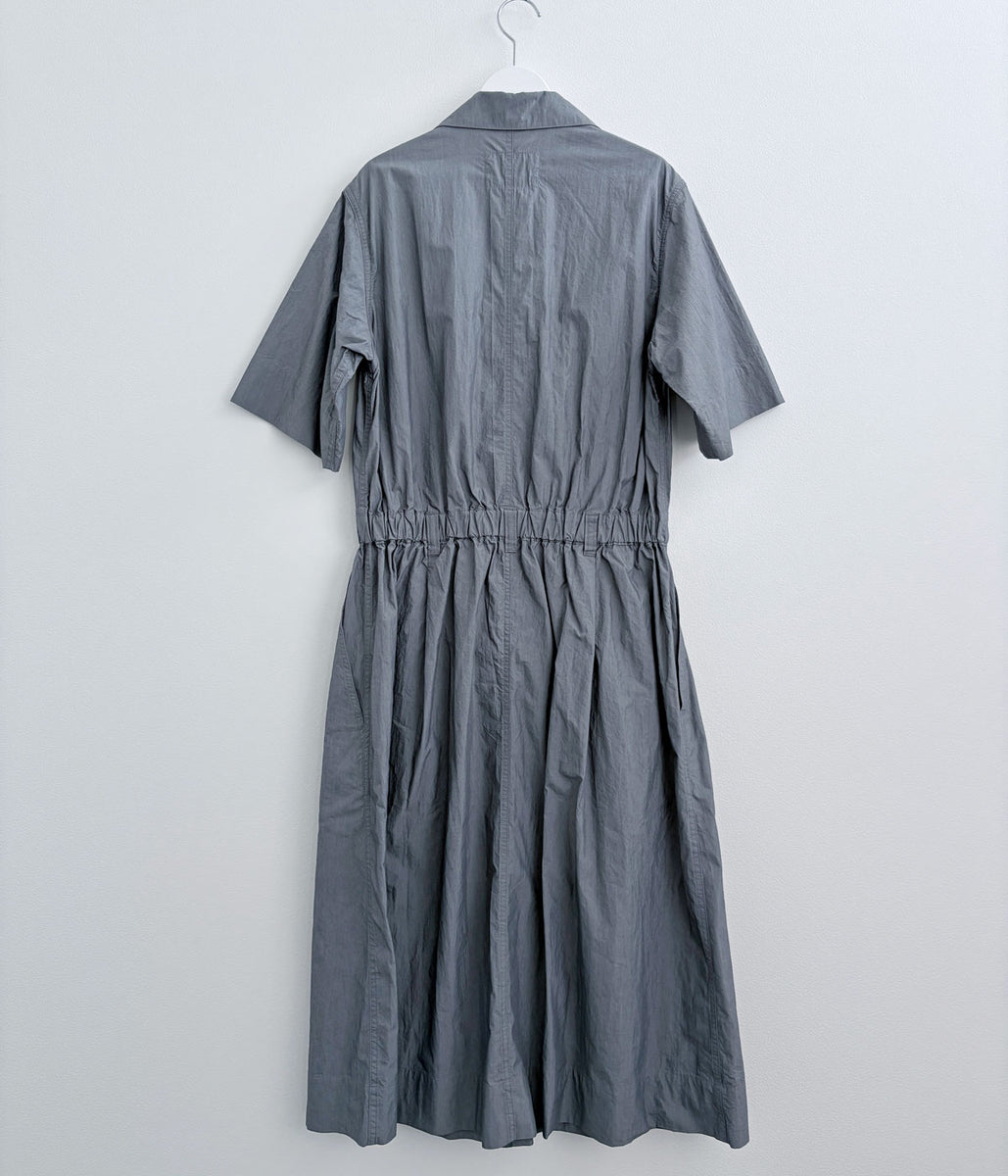 MHL./SUPERLIGHT COTTON NYLON DRESS (MID GREY)
