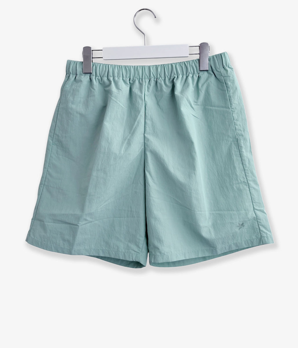 Goldwin/NYLON SHORTS (OPAL GREEN)