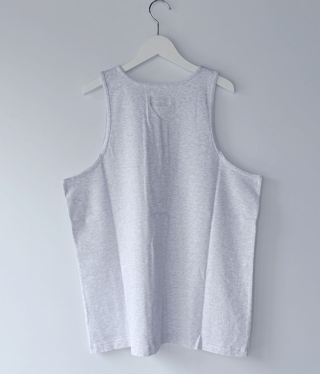DESCENDANT/CACHALOT ORGANIC COTTON TANKTOP (GRAY)