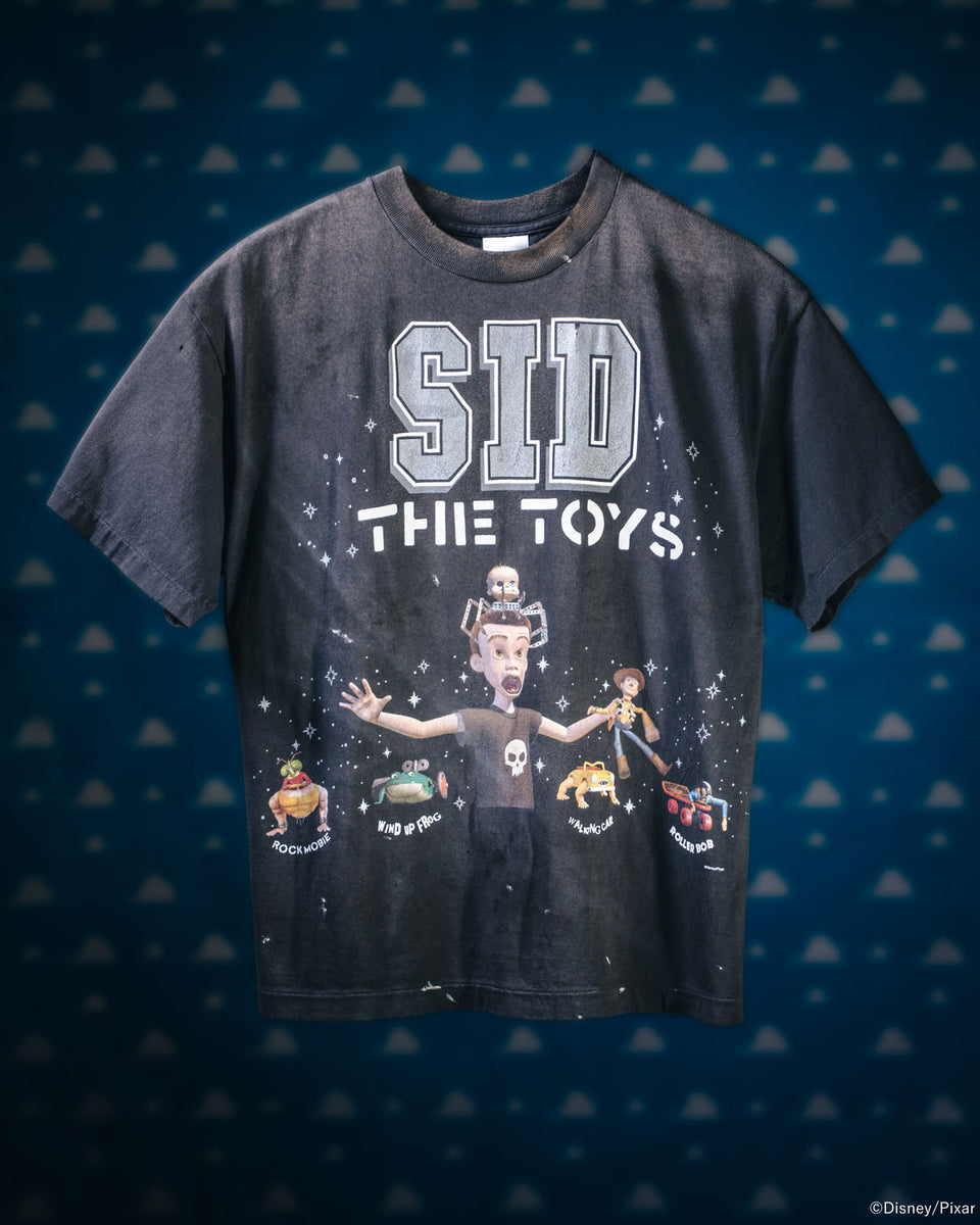 SAINT MICHAEL/PIXAR_SS T-SHIRT/SID/BLACK