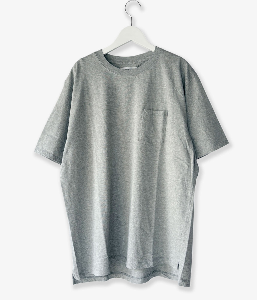 最終価格【新品・定価2.9万・nonnative】TRAINER SHIRT nonnative/COACH S/S TEE COTTON JERSEY (H.GRAY)