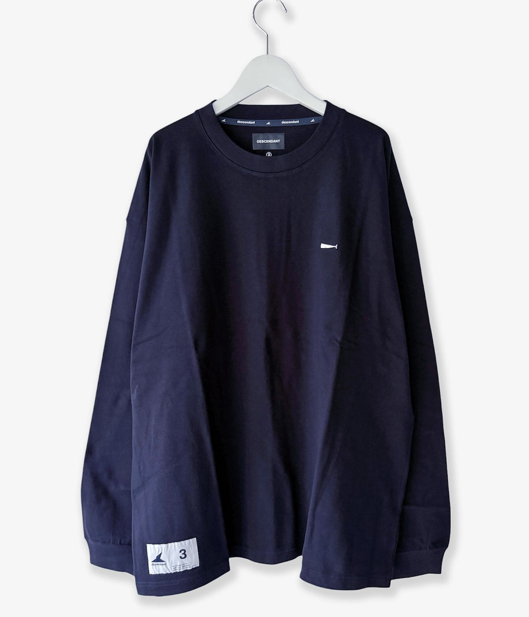 DESCENDANT/CACHALOT ORGANIC COTTON LS (NAVY)