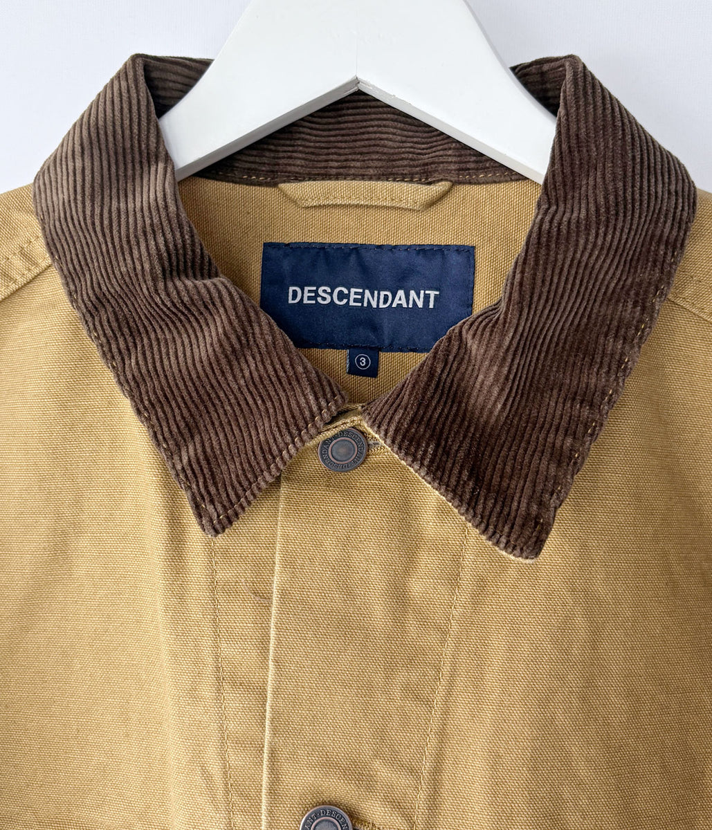 DESCENDANT/DALLAS DUCK JACKET (BEIGE)
