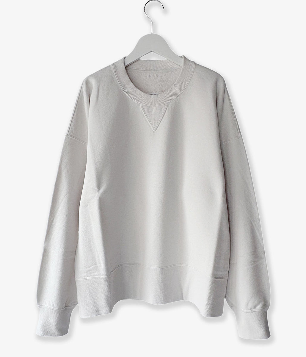 visvim/COURT SWEAT L/S (OFF WHITE)