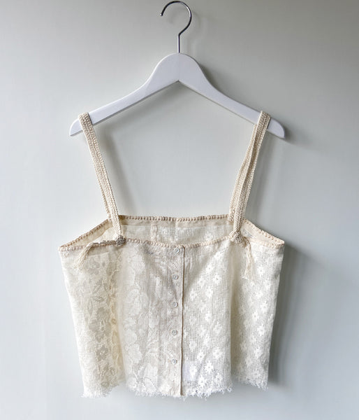 nowos/LACE CAMISOLE(IVORY)