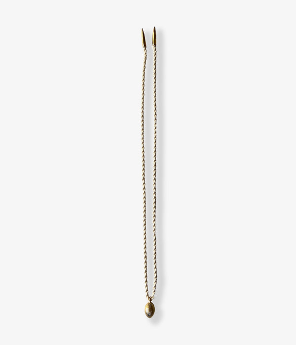 R.ALAGAN/TINY BRIDGET CHOKER(GOLD/IVORY)