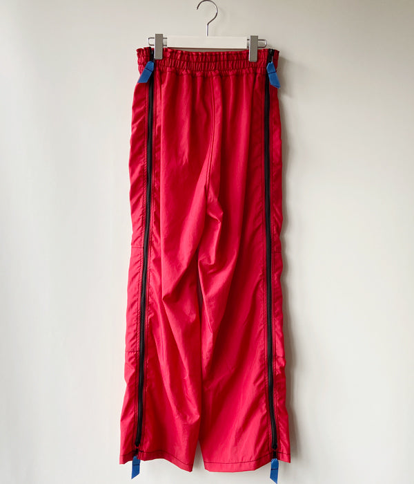 FUMIKA_UCHIDA/NYLON DOUBLE KNEE OVER PANTS(RED)