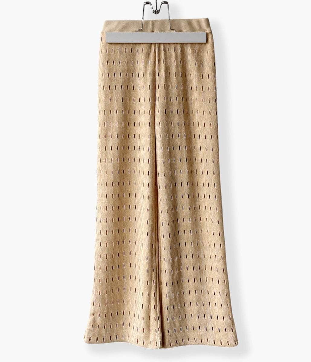 パンツ PHEENY Hole russell wide pants PHEENY/HOLE RUSSELL WIDE PANTS(YELLOW)