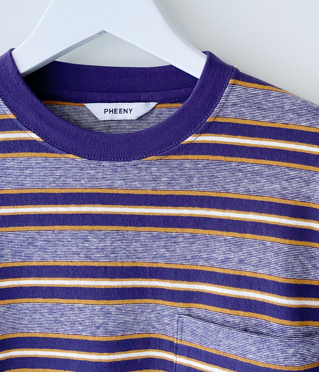 PHEENY/MULTI BORDER LAYERED S/S(PURPLE)