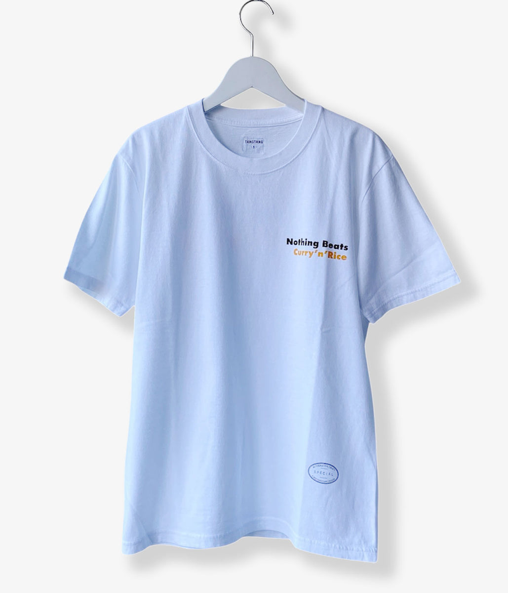 TANGTANG CurryTシャツ TANGTANG/CURRY NOTHING(WHITE)