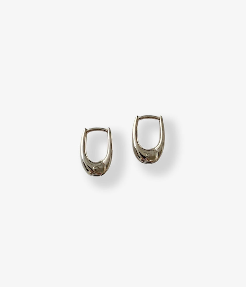 R.ALAGAN/TINY THIN HOOPS(SILVER)