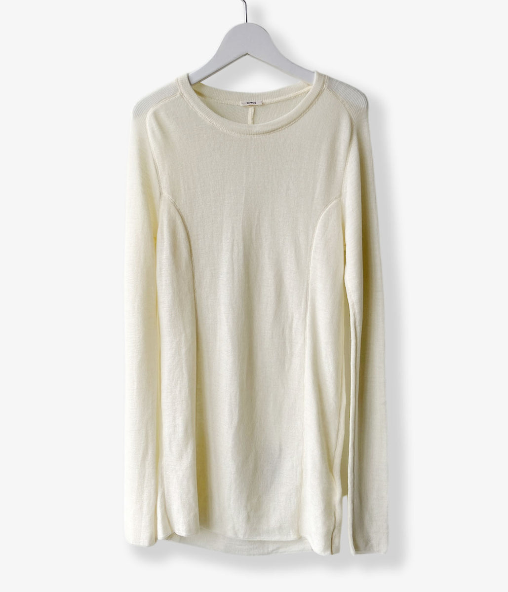 nowos/LONG SLEEVE TOP(CREAM)