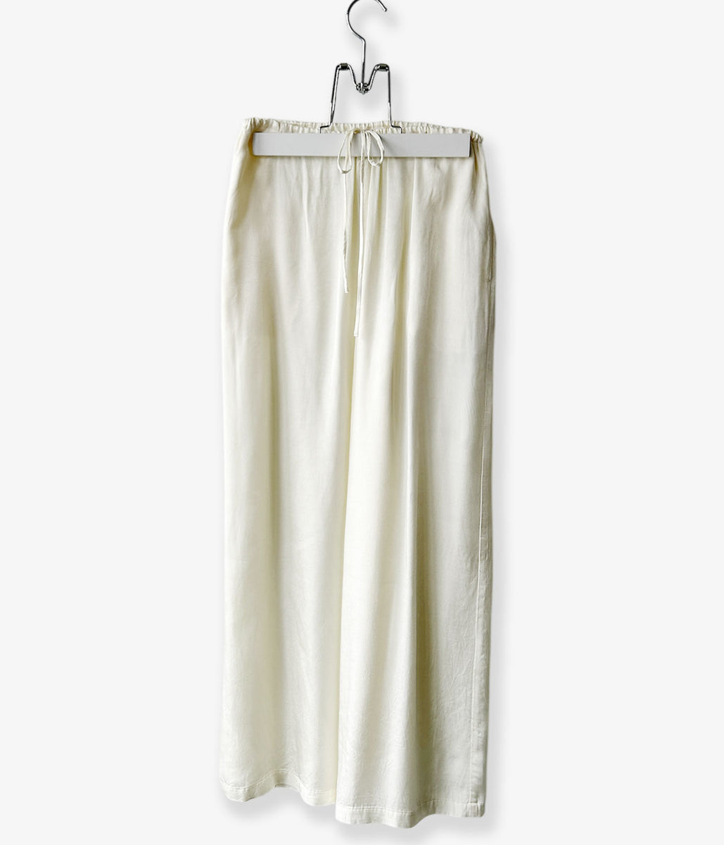 nowos/WHITE PANTS(WHITE)