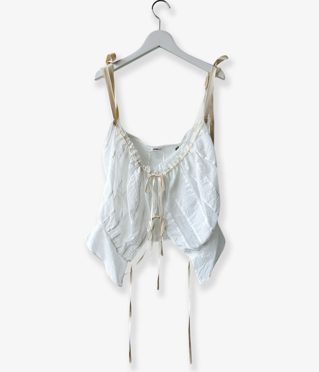nowos/LACE CAMISOLE(WHITE)