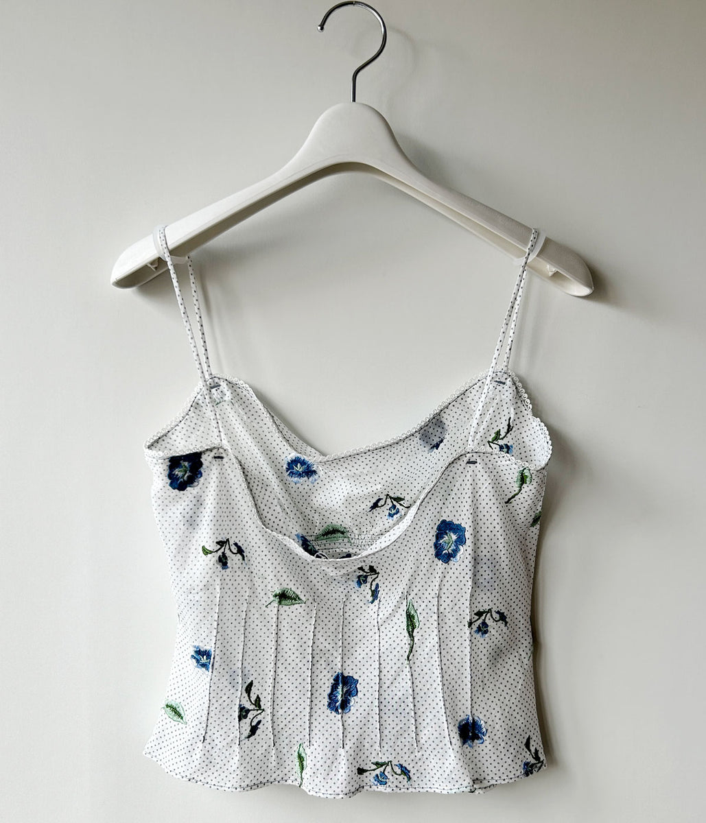 FUMIKA_UCHIDA/ALLOVER EMB.CAMISOLE(WHITE)