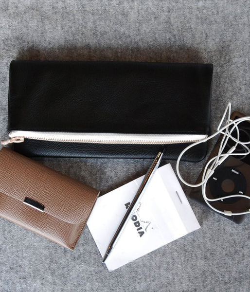 DIGAWEL/LEATHER POUCH  SMALL