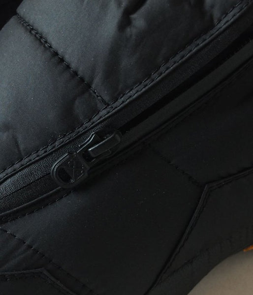 White Mountaineering/PADDED VIBRAM SOLE SHORT BOOTS(BLACK)