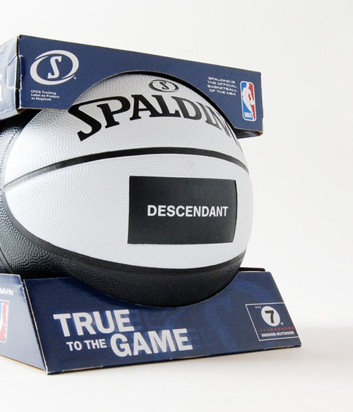 DESCENDANT/BASKET BALL / BALL. SPALDING