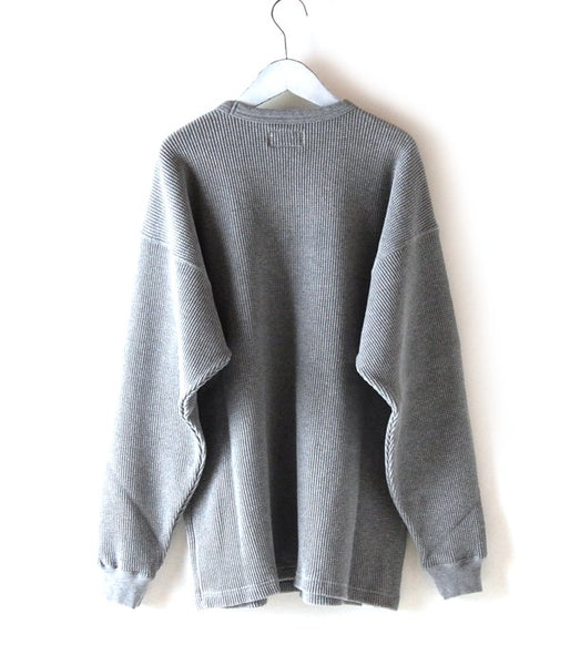 DESCENDANT/GAUFRE / WAFFLE LS(GRAY)