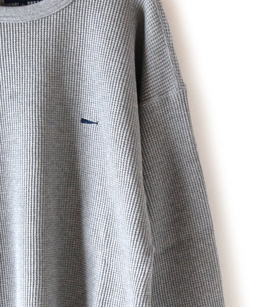 DESCENDANT/GAUFRE / WAFFLE LS(GRAY)