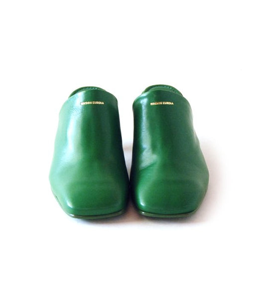 MAISON EUREKA/SLIPPER MULE(GREEN)