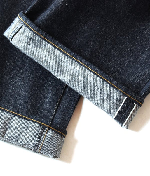 WRYHT/KNOTTED BUCK WIDE JEANS(INDIGO RAW)