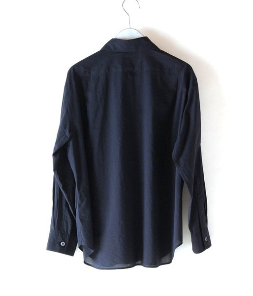 MARGARET HOWELL/SOFT WASHED COTTON(BLACK)