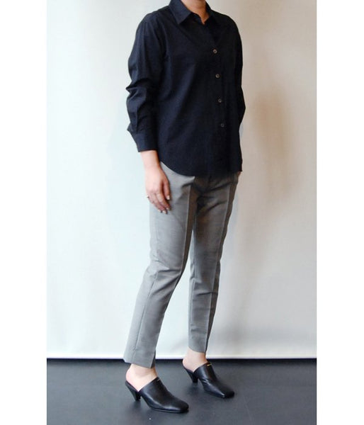 MARGARET HOWELL/SOFT WASHED COTTON(BLACK)