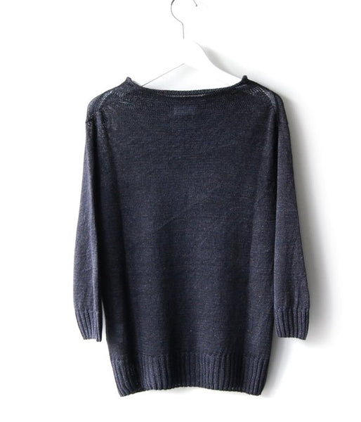 MARGARET HOWELL/FADED LINEN(BLACK)