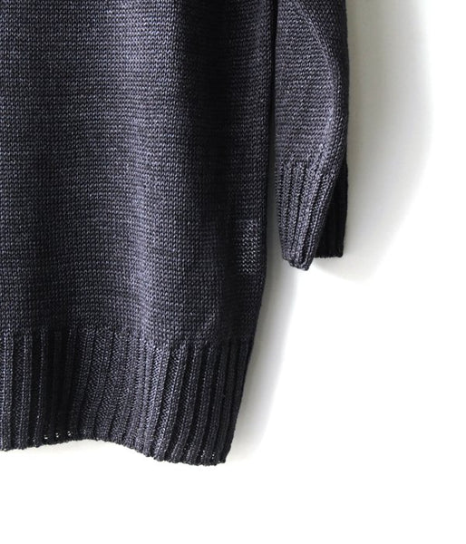 MARGARET HOWELL/FADED LINEN(BLACK)