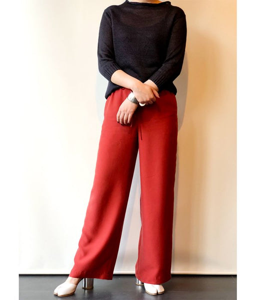 MARGARET HOWELL/FADED LINEN(BLACK)