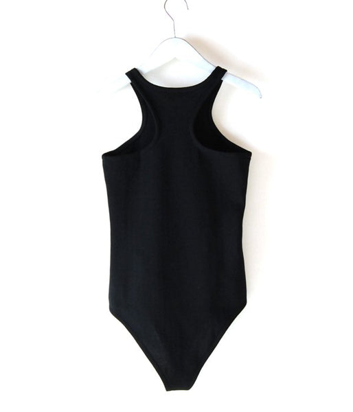 MAISON EUREKA/RETRO BODYSUIT(BLACK)