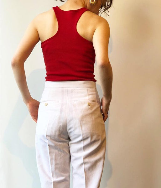 MAISON EUREKA/RETRO BODYSUIT(RED)