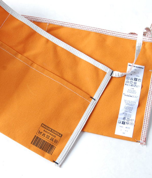 MAISON EUREKA/EUREKA APRON WRAP(ORANGE)